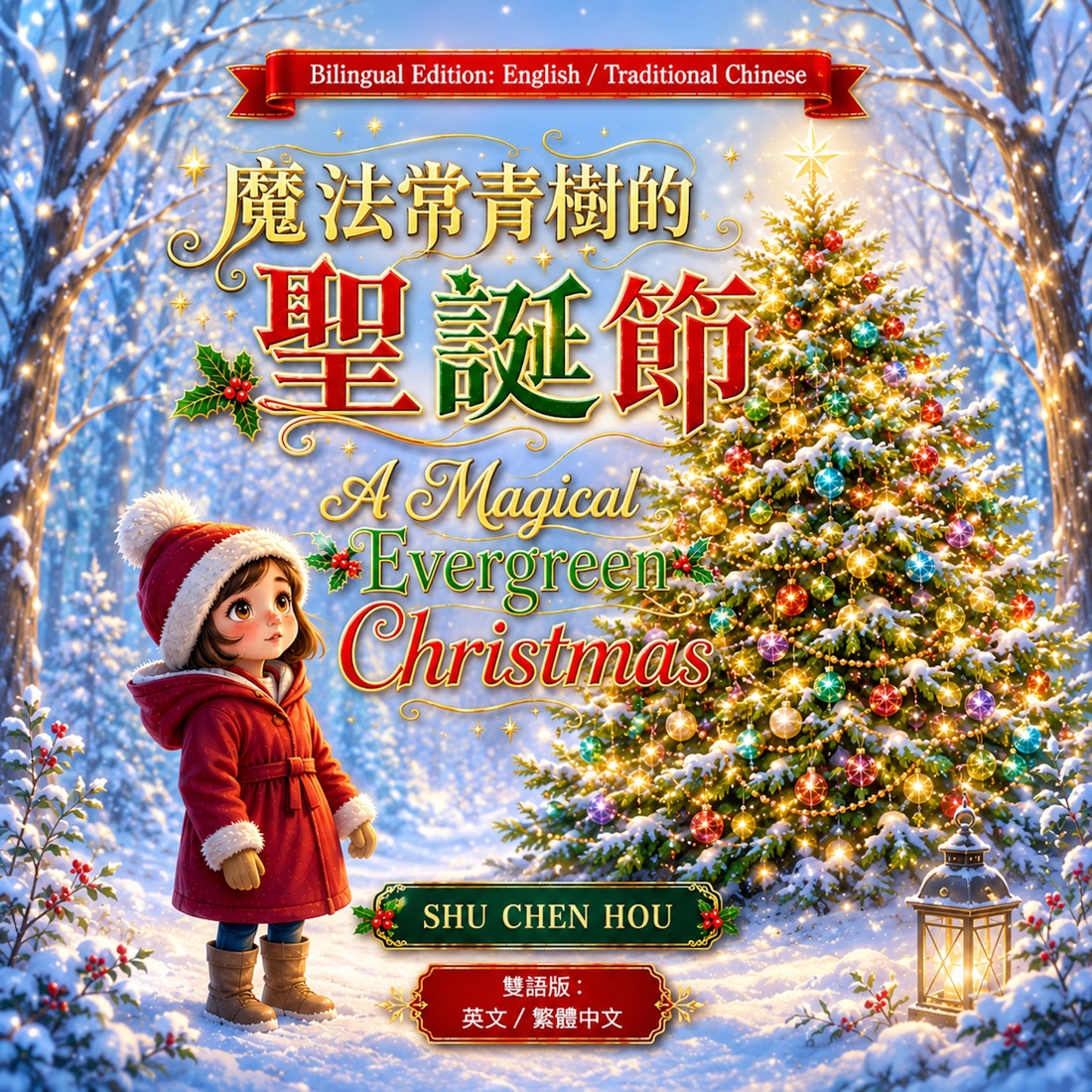 A Magical Evergreen Christmas / 魔法常青樹的聖誕節 book cover